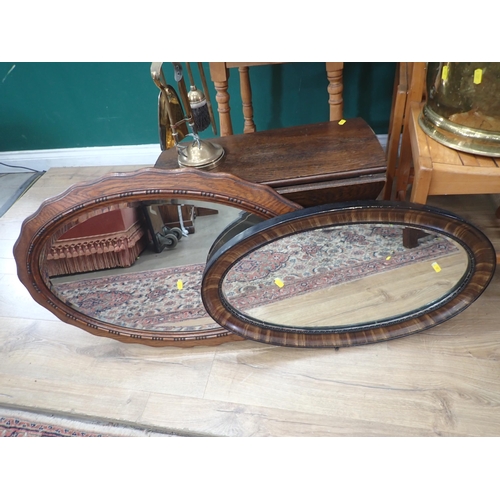 628 - An oak Circular Occasional Table and matching Coffee Table, a pair of bar back Chairs, a pine open W... 