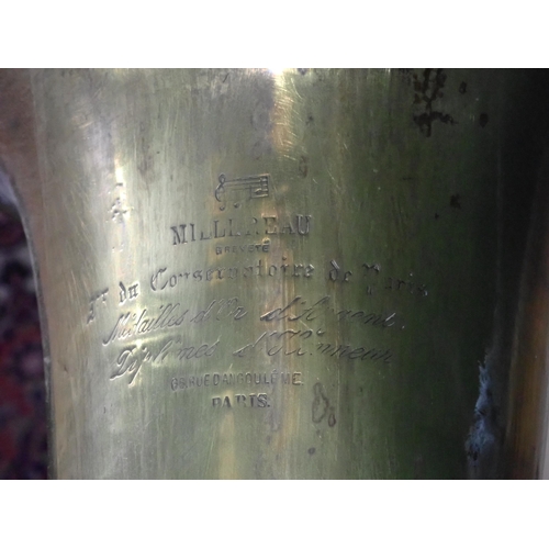 660 - Two French brass Euphonium's A/F.