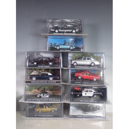 667 - Ten Diecast Models including some James Bond, etc.