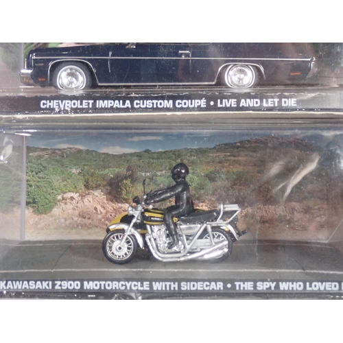 667 - Ten Diecast Models including some James Bond, etc.