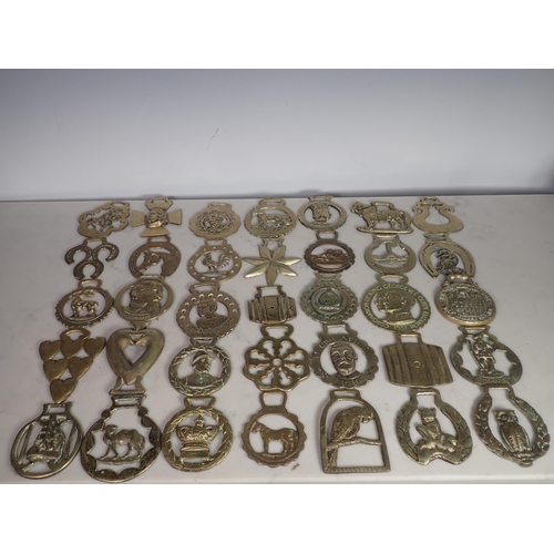 680 - A quantity of Horse Brasses.