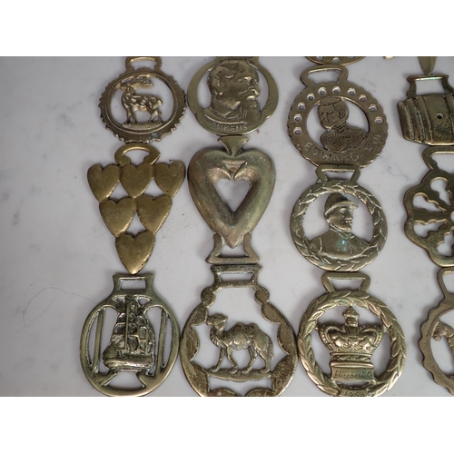 680 - A quantity of Horse Brasses.