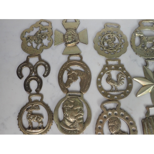 680 - A quantity of Horse Brasses.