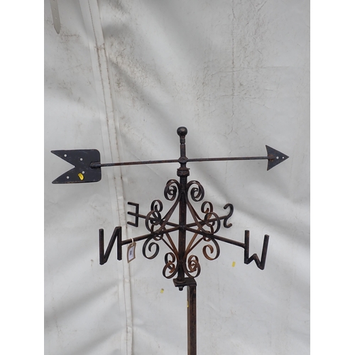 690 - A wrought iron Weather Vane