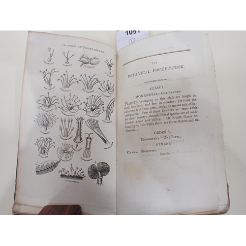 1051 - MAVOR William, The Lady's and Gentleman's Botanical Pocket Book adapted to Witherings Arrangements o... 