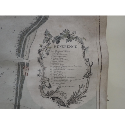 1057 - A folio volume Map of the County of Hereford from an actual Survey by A. Bryant, in the years 1832, ... 