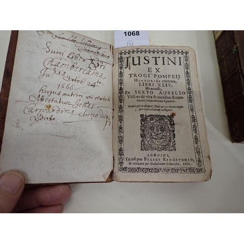 1068 - An 18th Century volume, The Compleat Housewife, including Recipes, Remedies, Cures, Directions for P... 