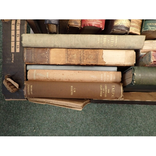 1080 - Box of Natural History, WHITE'S Selborne Ferns, Rhodedendrons, KNIGHT'S Horticultural Pages, etc