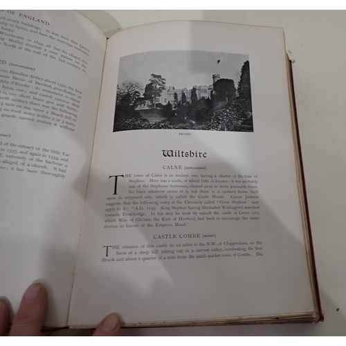 1084 - MACKENZIE, James D, The Castles of England, Their Story and Structure, in two volumes, pub Heinemann... 