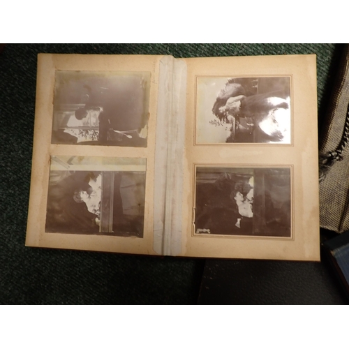 1086 - Box of various Arkwright family Photograph Albums, etc; (box)