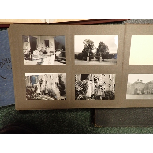 1086 - Box of various Arkwright family Photograph Albums, etc; (box)