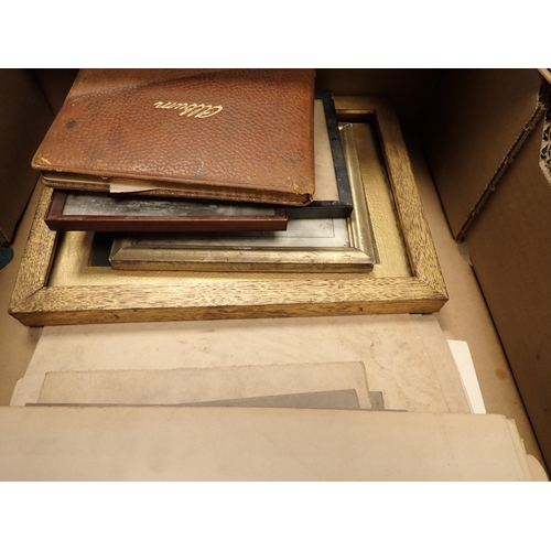 1104 - Box of Photographs, Arkwright related, including Hereford Cattle, and Cowman, etc; (box)