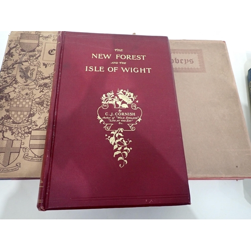 1113 - CORNISH, C.J., The New Forest and The Isle of Wight, pub Seeley & Co, London 1903, The Great Western... 