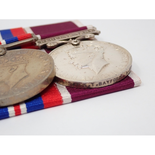 1177 - Seven: 2974004 Company Sergeant Major S.T. Bayford. India General Service Medal with North West Fron... 