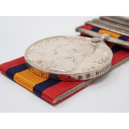 1180 - Queen's South Africa Medal: 7274 Private D. McIntosh, Volunteer Service Company, Argyll and Sutherla... 