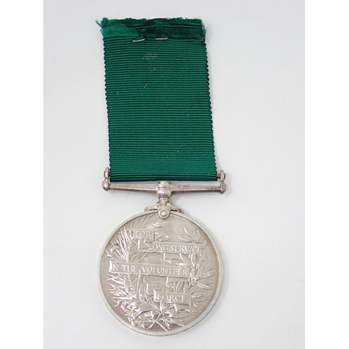 1187 - Volunteer Force Long Service Medal, 1093 Private W. Henderson, 5th Volunteer Battalion, Argyll and S... 