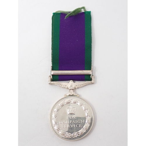 1218 - Campaign Service Medal with South Arabia Bar to 4273563 LAC H. Ronald, Royal Air Force