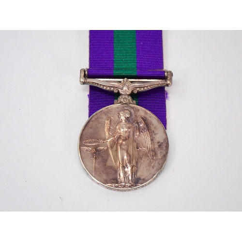 1240 - Campaign Service Medal with Palestine 1945-48 Clasp to 19040162 Private R. Cameron, Argyll and Suthe... 