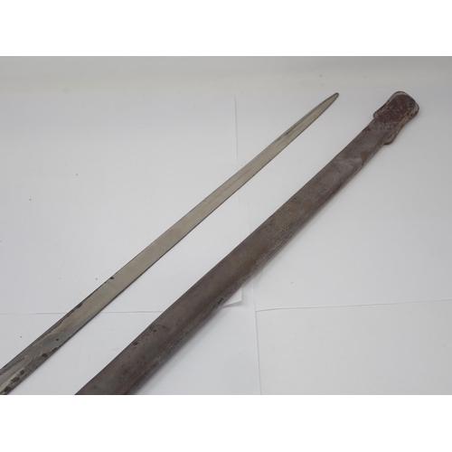 1262 - An 1821 Light Infantry Officers Sword by Stillwell & Son, London in steel scabbard