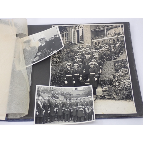 1280 - Two pre-war Photo Albums of German Naval Kriegsmarine and Sailing interest, mainly Officers at saili... 