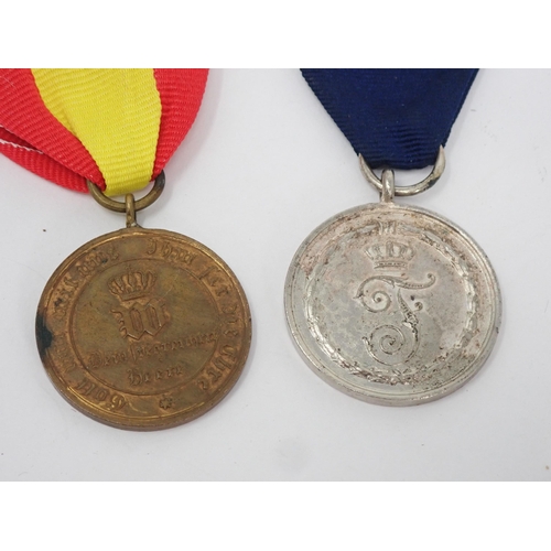 1298 - Eight German and other European Medals