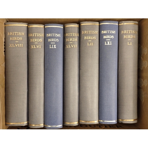 1313 - Ornithology-Eleven bound Volumes of British Birds, mainly 1950's and 60's.

From the library of Eric... 