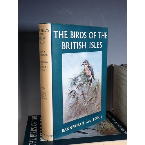 1330 - Ornithology-Bannerman and Lodge, George., 'The Birds of the British Isles', 12 Volumes, Oliver and B... 