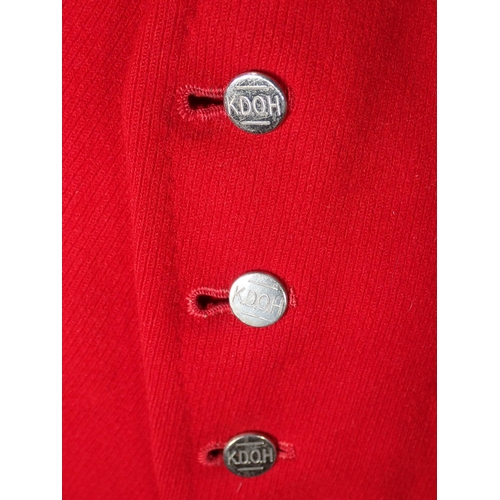 1372 - A Kendall and District Otter Hounds Waistcoat with complete set of engraved K.D.O.H. buttons