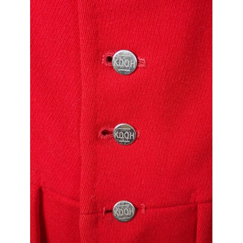 1372 - A Kendall and District Otter Hounds Waistcoat with complete set of engraved K.D.O.H. buttons