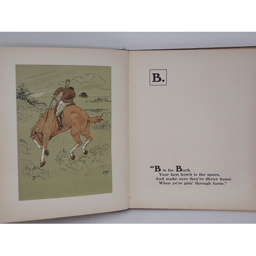 1412 - SOMERVILLE, E. MFH., 'Slippers ABC of Fox Hunting', Longmans, Green and Co., 39 Paternoster Row, Lon... 