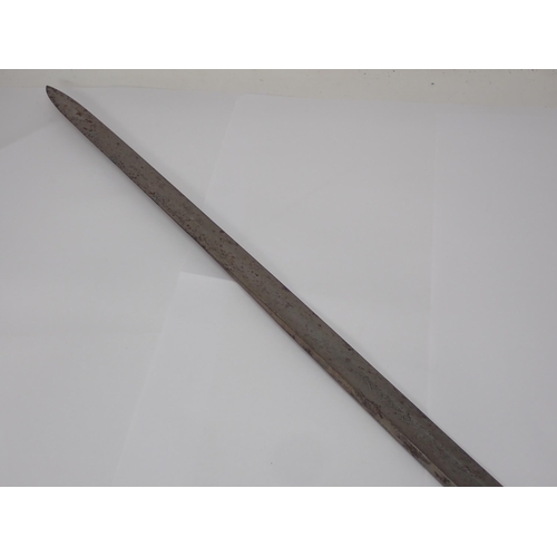 1261 - An Artillery Officer's Sword by Daniel & Co., lacking scabbard