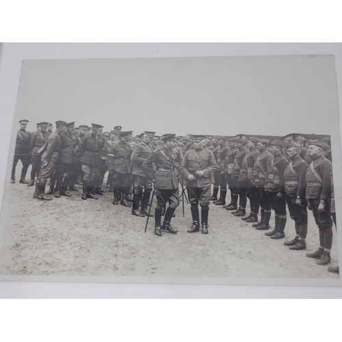 1286 - Twelve WW1 British Photographs, mostly with official photograph titles to reverse including: 'Restin... 