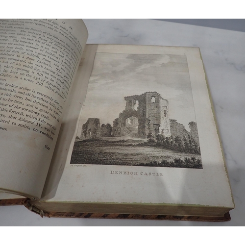 1021 - PENNANT Thomas, A Tour in Wales, pub London 1784, printed by Benjamin White, illus engravings, some ... 