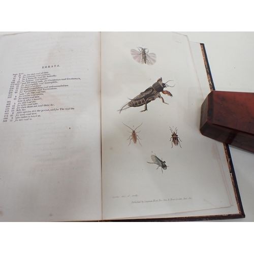 1038 - KIRBY William, An Introduction to Entomology or Elements of the Natural History of Insects, coloured... 