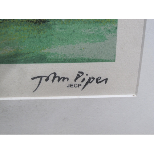 240 - JOHN EGERTON CHRISTMAS PIPER, CH,  (1903-1992) Pyrton, with stamped (printed) signature in lower rig... 