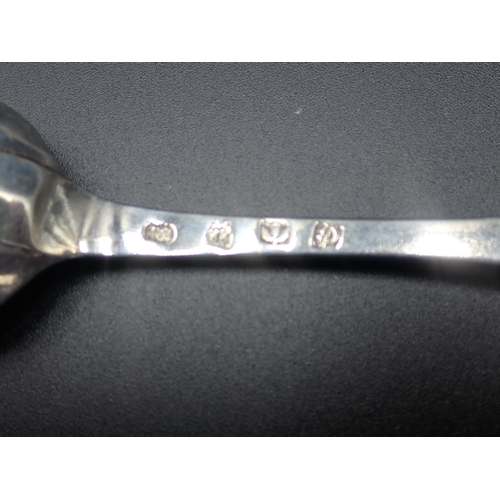 77 - A George III silver Table Spoon, hanoverian pattern, engraved initials, Edinburgh 1767, maker: John ... 