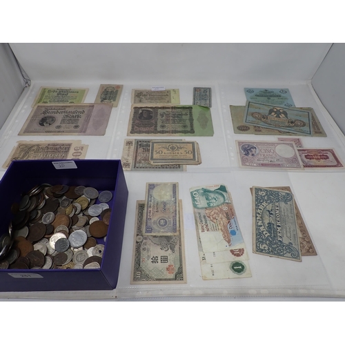 251 - A collection of British and World Coins, to include Ottoman, Commonwealth and minor silver issues, a... 