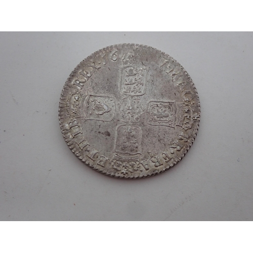 253 - A William III 1697 Shilling