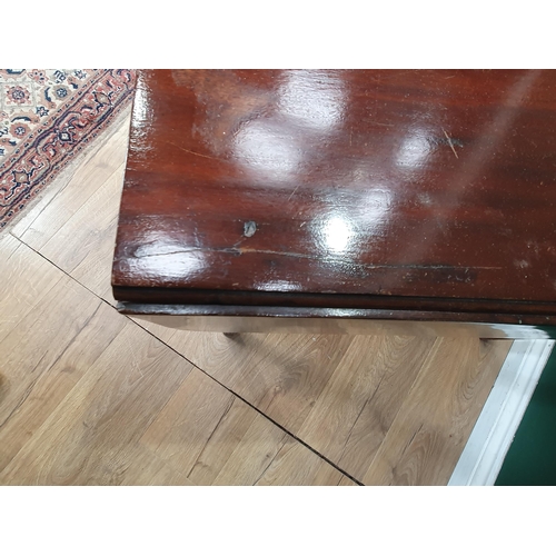 40 - A 19th Century mahogany Pembroke Table fitted frieze drawer and an Edwardian Sutherland Table with s... 