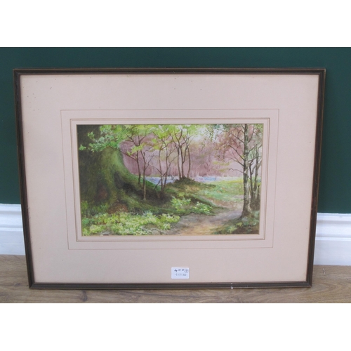 400 - RICHARD H. WRIGHT. Coastal landscape, signed and dated 43, watercolour, 12 x 16in; and two watercolo... 