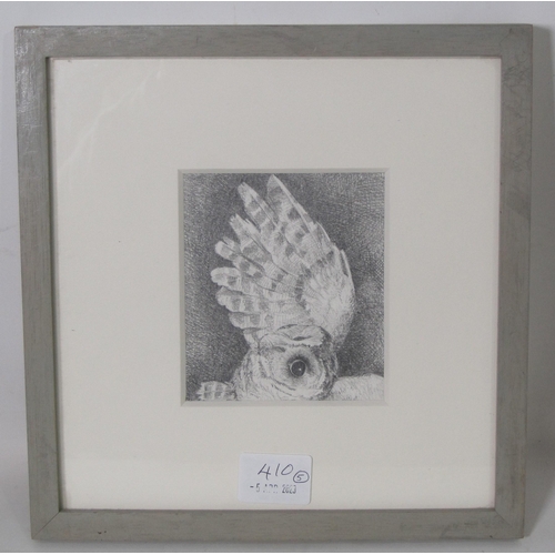 410 - ENID MARX. 'All my own work', wood engraving, pencil signed and numbered 25/25, 2½ x 3in; two other ... 