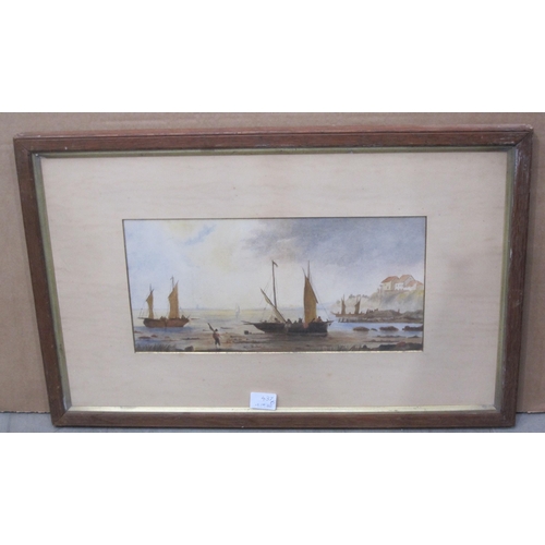 437 - CRANE. A Winter Landscape, signed and dated (19)80, pastel, 17½ x 12in; together with two watercolou... 