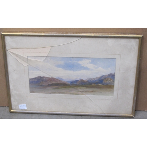 437 - CRANE. A Winter Landscape, signed and dated (19)80, pastel, 17½ x 12in; together with two watercolou... 