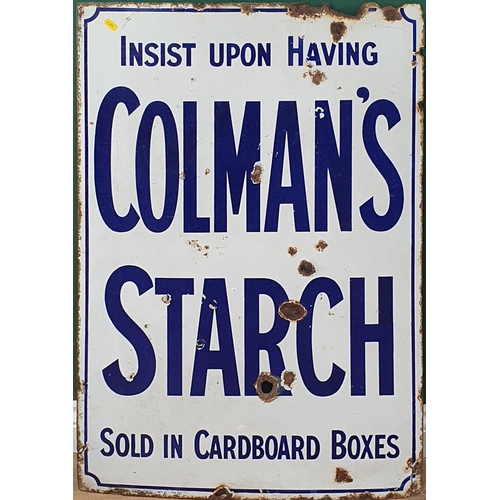 46 - An enamel Sign 