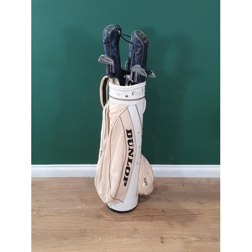 473 - A quantity of Dunlop Golf Clubs in a Dunlop Golf Bag