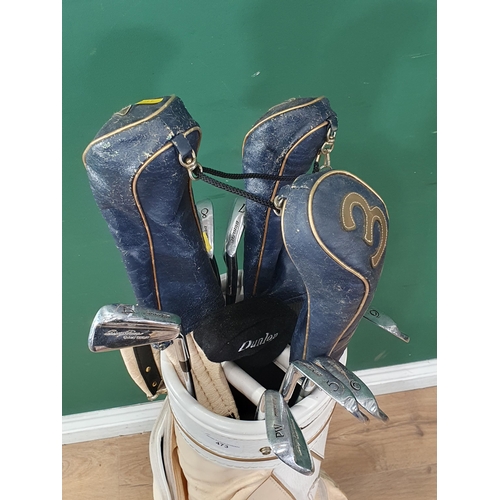 473 - A quantity of Dunlop Golf Clubs in a Dunlop Golf Bag