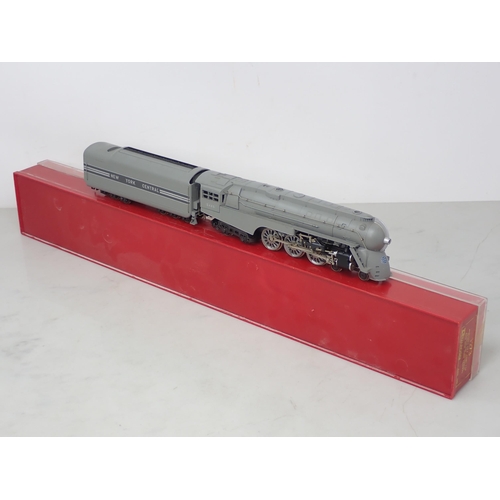 558 - Rivarossi 1273 HO scale 4-6-4 Hudson streamlined Pacific Locomotive in New York Central livery, boxe... 