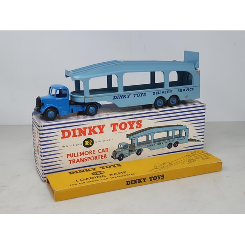 105 - A boxed Dinky Toys No.982 Pullmore Car Transporter with boxed Loading Ramp