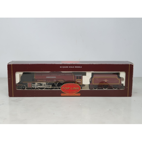 112 - A boxed Hornby 'Top Link' 00 gauge BR 'Duchess og Gloucester' Locomotive