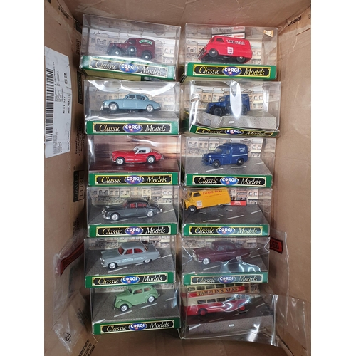 125 - 27 boxed Corgi Classics Car Models (some boxes A/F)